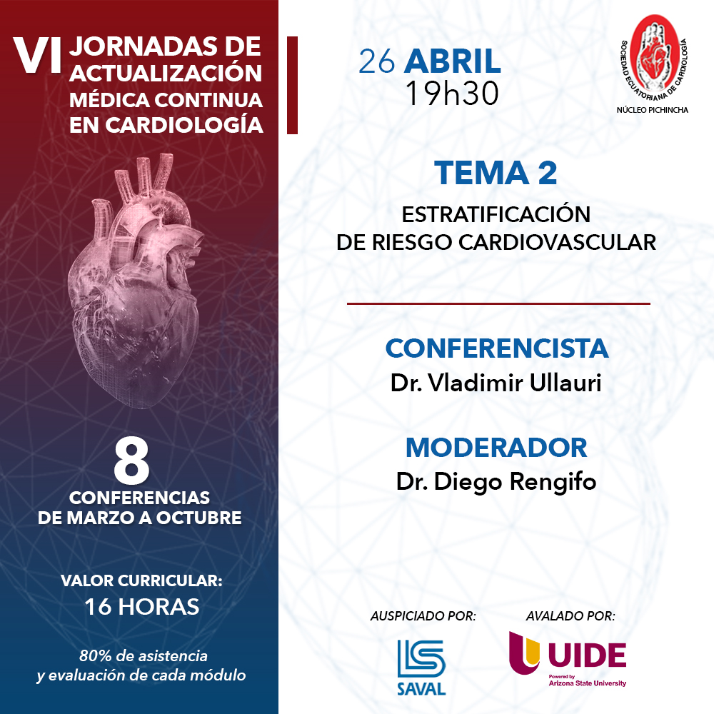 Jornadas de Actualización Médica Continua en Cardiología